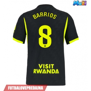 Lacne Muži Futbalové dres Atletico Madrid Pablo Barrios #8 2026-27 Krátky Rukáv - Preč